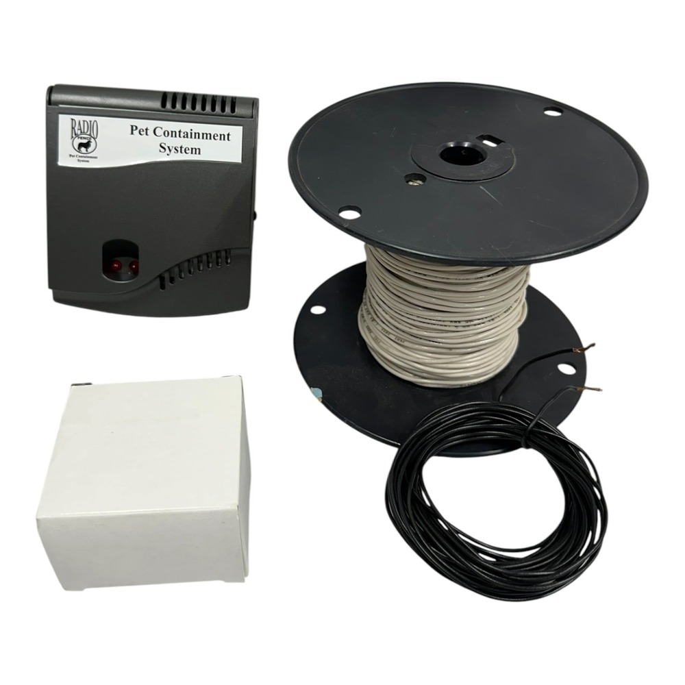 Radio Fence RF-1002 In-Ground Pet Fence Transmitter Boundary Wire Power Adapter